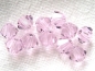 Preview: 4mm Bicone Glasperlen Pink Sapphire rose rosa 20x