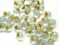 Preview: 3,4 mm Drop Beads Miyuki Metallic Gold Crystal 10g