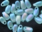 Preview: 5,5 mm Long Drop Beads Miyuki Sea Glass Green Matte 10g