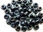 Preview: 8/0 Rocailles Miyuki Smokey Black Picasso 10g