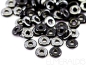 Preview: O Beads® Jet Vacuum Hematite schwarz black 2 g