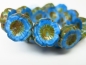 Preview: 2x Flower Cornflower Blue Picasso
