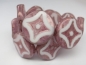 Preview: Caro Coin White Rose Picasso Glasperlen 1x