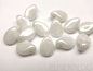 Preview: Pip Beads Alabaster Luster weiss Tropfenperlen 20x