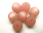 Preview: 6mm Polaris Perlen matt rosybrown altrosa 10x