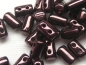 Preview: Rulla Beads Luster Metallic Dark Amethyst Glasperlen 10g