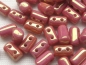 Preview: 3 x 5mm 10g Rulla Beads Luster Metallic Pink