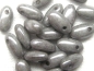Preview: 6mm 10g Rizo Beads Grey Luster