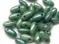 Preview: 6mm Rizo Beads Green Luster Glasperlen 10g