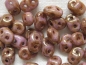 Preview: 10g Super Duos White Lila Gold Luster