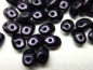 Preview: 10g Super Duos Dark Lavender Pastel Rainbow