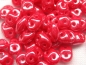 Preview: SuperDuos Luster Red Opaque Coral rot 10g