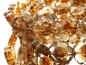 Preview: 2x Flower Crystal Gold Picasso Glasperlen