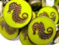 Preview: 1x Seahorse Apple Green Picasso