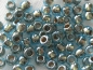 Preview: 3/0 Rocailles TOHO Gold Lined Aqua 10g