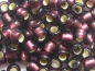 Preview: 8/0 Rocailles TOHO Amethyst Frosted Silverlined 10g