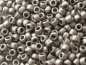 Preview: 8/0 10g TOHO Rocailles Metal Frost Antique Silver