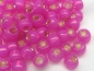 Preview: 11/0 Rocailles TOHO Milky Hot Pink 10g