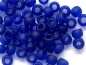 Preview: 11/0 10g TOHO Rocailles Frosted Cobalt