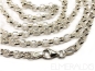 Preview: 50 cm Halskette Ankerkette 925 Silber 2,2 mm