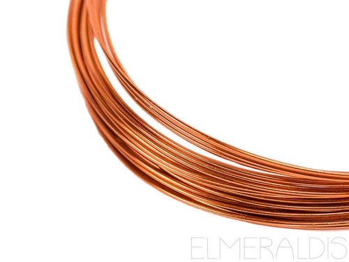 1,0 mm Aluminiumdraht Orange Copper kupfer 10m