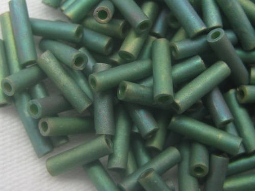 6mm 10g Miyuki Stifte Matte Sage Green