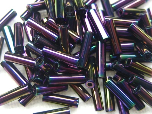 6mm 10g Miyuki Stifte Purple Iris