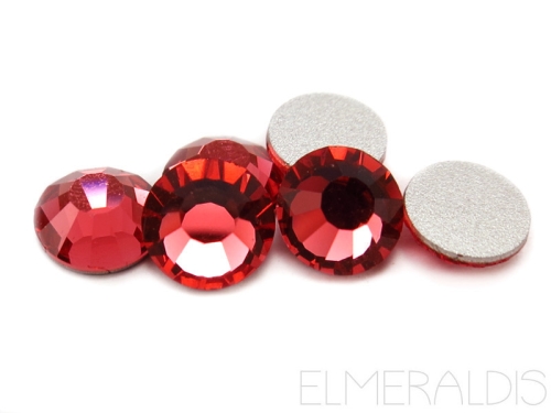 7mm Cabochons SS34 Chaton Rose VIVA12 Padparadscha SF hellrot rose 10x