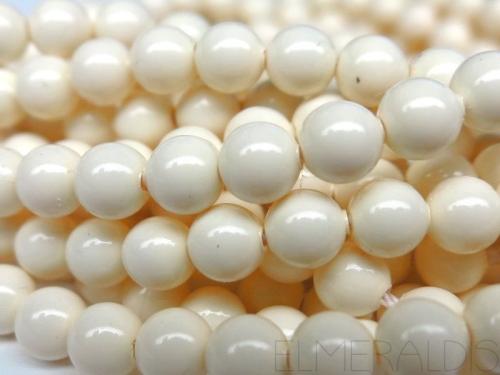 3mm 10x Swarovski® Crystal Pearls Ivory