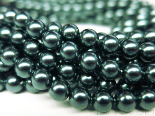 4mm 10x Swarovski® Crystal Pearls Tahitian Look