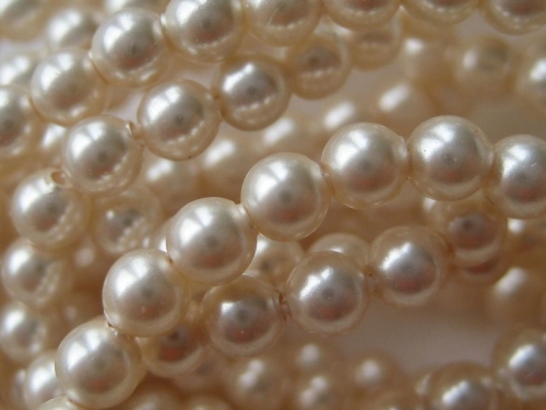 4mm 10x Swarovski® Crystal Pearls Creamrose