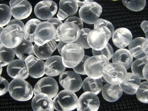 10g Miyuki Drop Beads Crystal