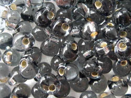 10g Miyuki Drop Beads Silverlined Light Gray