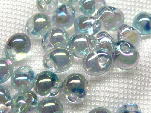 10g Miyuki Drop Bead Light Marine Blue Gold