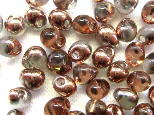 10g Miyuki Drop Beads Crystal Capri Gold