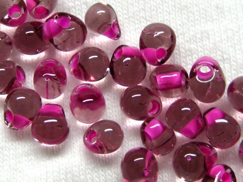 10g Miyuki Drop Beads Raspberry Amethyst