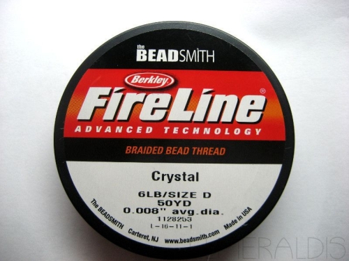 6 LB Fireline D 45 m Crystal 0,15 mm