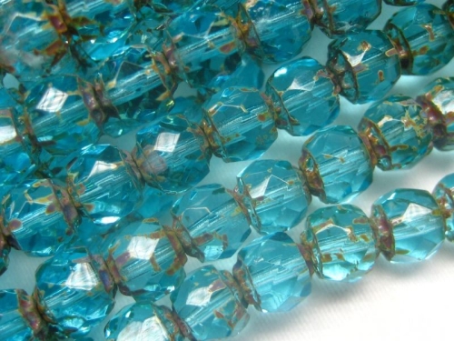 5x Renaissance Aquamarine Picasso