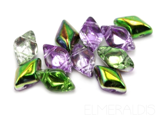 GemDUOs MATUBO Crystal Magic Line Violet Green Metallic lila grün 5g