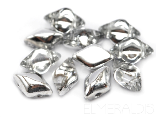 GemDUOs MATUBO Crystal Silver 1/2 Metallic Labrador silberfarben 5g