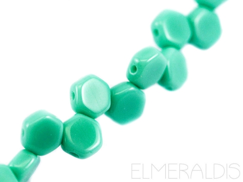 6mm Honeycombs Green Turquoise Türkis grün 30x