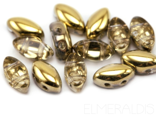 7mm IRISDUO® Crystal Amber Metallic goldfarben 5g