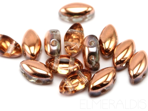 7mm IRISDUO® Crystal Capri Gold Copper kupferfarben 5g