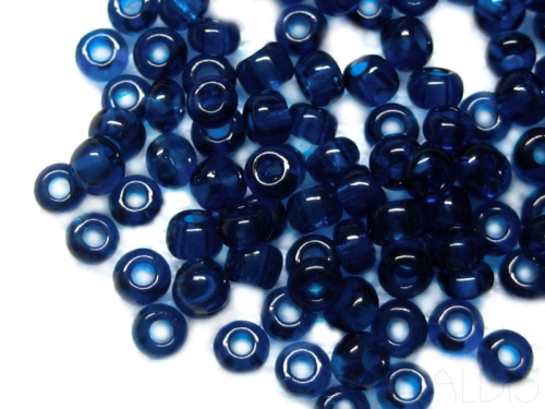 1mm Mini Rocailles Montana Blue Dunkelblau 10g