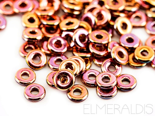 O Beads® Crystal Capri Rose Full rosegold rosa 2 g