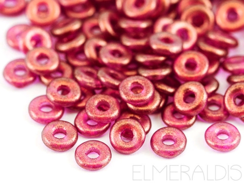 O Beads® French Rose Golden Touch Glasperlen 2 g