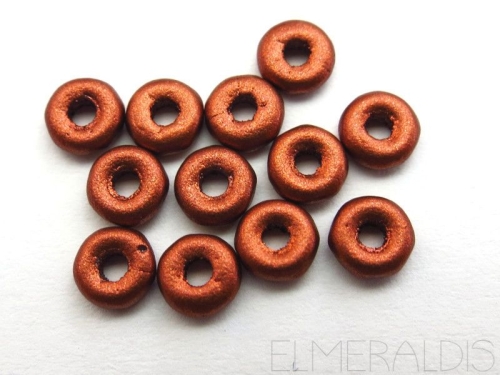 O Beads® Copper Matte 2 g böhmische Glasperlen