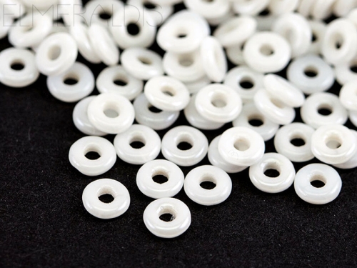 O Beads® Chalk White Luster Opaque weiss 2 g