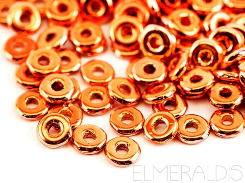 O Beads® Jet Sunset Full orange Metallic 2 g