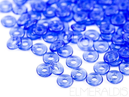 O Beads® Sapphire blau Glasperlen 2 g
